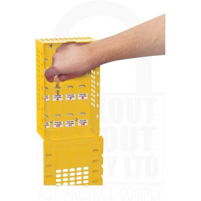 Dual Application Group Lock Box Yellow #2